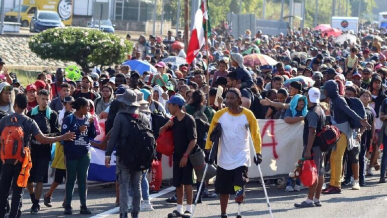 caravana migrantes México