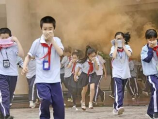 china incendio escuela