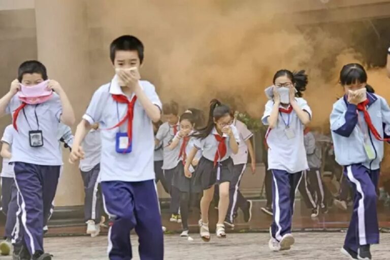 china incendio escuela