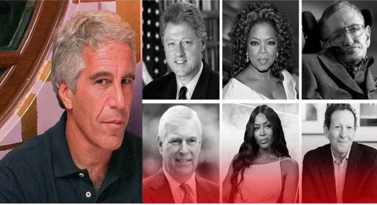 lista famosos Epstein