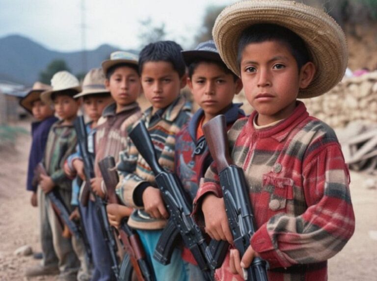 México armas niños