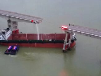 China choque buque