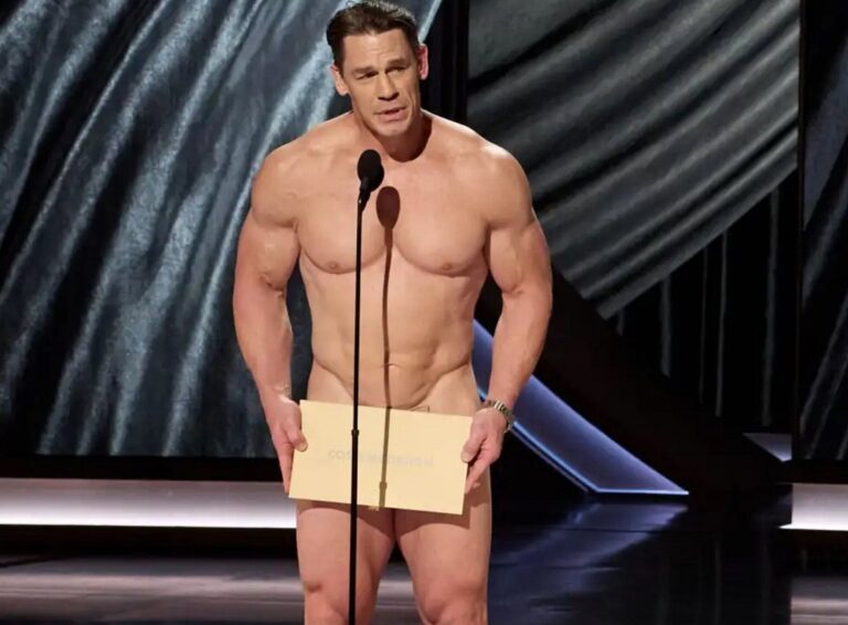 John cena desnudo Oscar