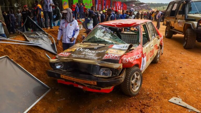 accidente rally sri Lanka