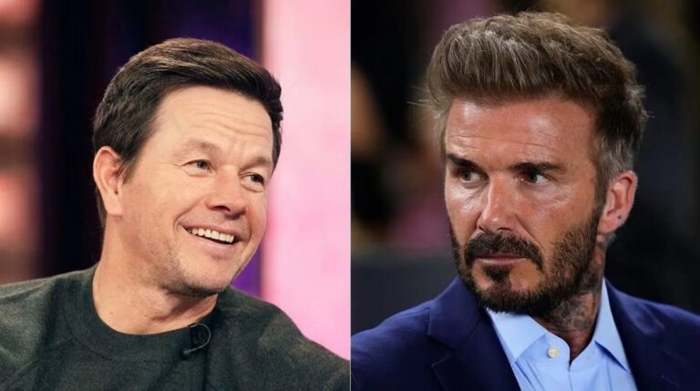 david Beckham Mark Wahlberg