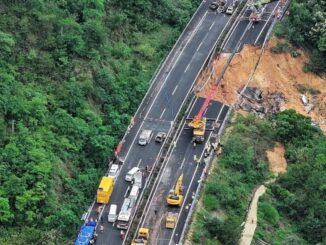 carretera china muertos