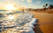 Immagine di una spiaggia a Benidorm con notizie di abuso