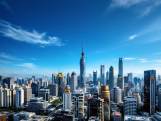 Grafico che illustra la crescita economica della Cina