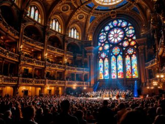 Immagine del Concierto di Sant Esteve con musicisti e pubblico