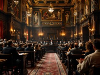 Immagine del Congresso spagnolo durante il dibattito sulla legge