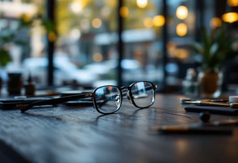 Gafas de Etnia Barcelona en un entorno urbano moderno