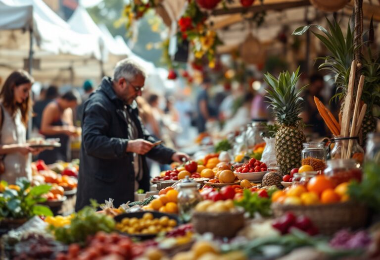 Logo di Madrid Fusión 2025 con elementi gastronomici