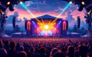 Immagine del Festival di Sanremo 2025 con artisti sul palco