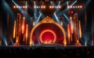 Marco Masini in performance al Festival di Sanremo 2025