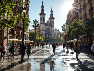 Rostros de la actualidad en Barcelona durante eventos recientes