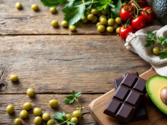 Variedad de alimentos saludables para una dieta equilibrada