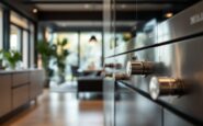 Electrodomésticos modernos en una cocina contemporánea