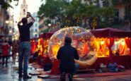 Preparativi per le Fallas 2025 a Valencia con musica e tradizione