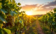 Vigneti di Corpinnat e vino espumoso in produzione