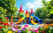 Peppa Pig con un nuovo membro della famiglia in un'illustrazione colorata