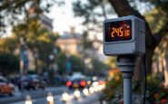 Radares de velocidad instalados en una calle de Barcelona