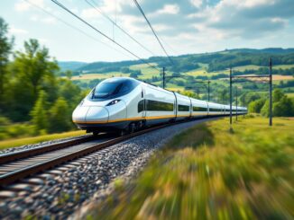 Mappa della rete ferroviaria Starline in Europa