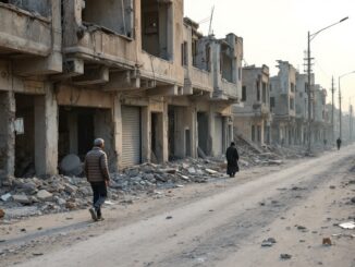 Immagine di scontri mortali a Latakia, Siria