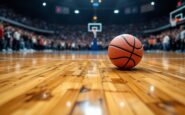 Giocatori di Baxi Manresa festeggiano la vittoria sul Joventut