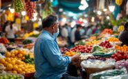 Gráfico que muestra la caída de los mercados asiáticos