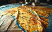 Mappa del Sáhara Occidental con errori di cartografia