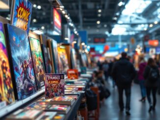 Immagine del Salón Comic Barcelona con visitatori entusiasti