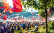 Immagine del festival taurino a Zahara de los Atunes