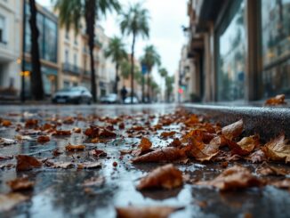 Immagine della gestione delle emergenze durante la DANA a Valencia
