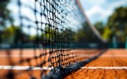 Carlos Godó Valls durante un torneo di tennis a Barcellona