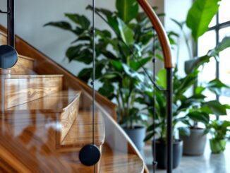 Decorazione creativa di una scala con stili unici