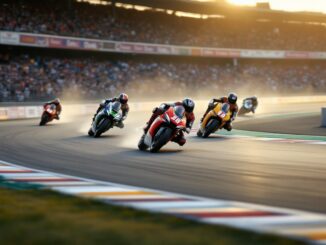 Marc Márquez festeggia la vittoria al Gran Premio di Catar