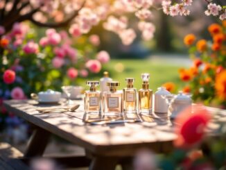 Frascos de perfumes dulces ideales para primavera