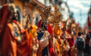 Processione della Semana Santa a Málaga con la Legione Española
