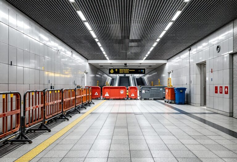 Estación de metro de Barcelona con accesibilidad mejorada