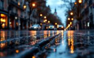 Immagine del luogo dell'incidente a Madrid con una minorenne coinvolta