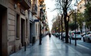Bicicleta accidentada en una calle de Valencia