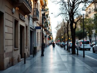Bicicleta accidentada en una calle de Valencia
