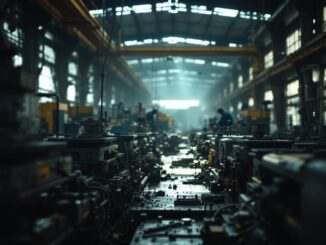 Grafico sui dati degli incidenti sul lavoro in Spagna