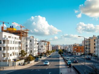 Immagine del apagón eléctrico a Madrid durante le opere