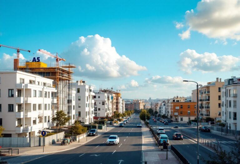 Immagine del apagón eléctrico a Madrid durante le opere