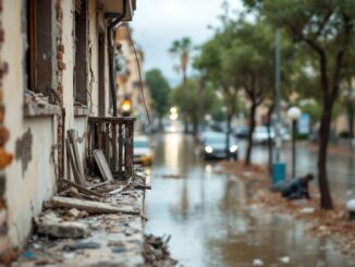 Immagine di aiuto per le vittime della DANA in Valencia