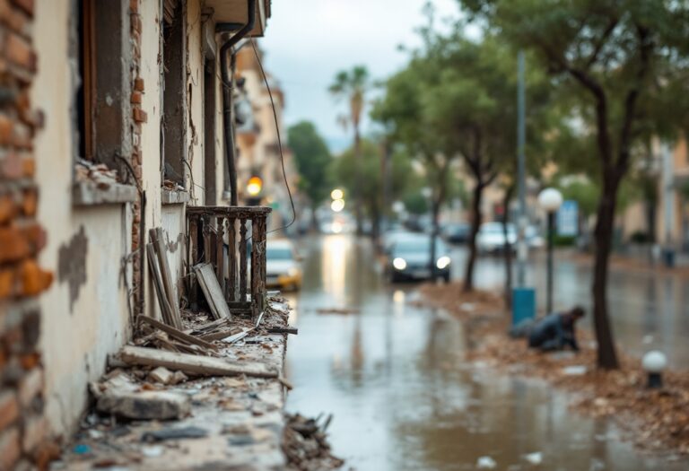 Immagine di aiuto per le vittime della DANA in Valencia