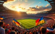 Giocatori del Barça festeggiano a Montjuïc
