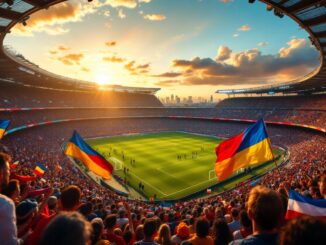 Giocatori del Barça festeggiano a Montjuïc