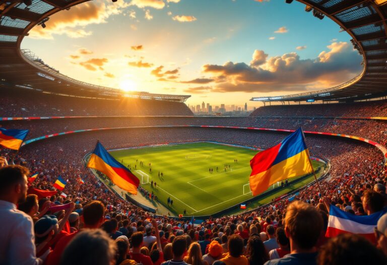 Giocatori del Barça festeggiano a Montjuïc